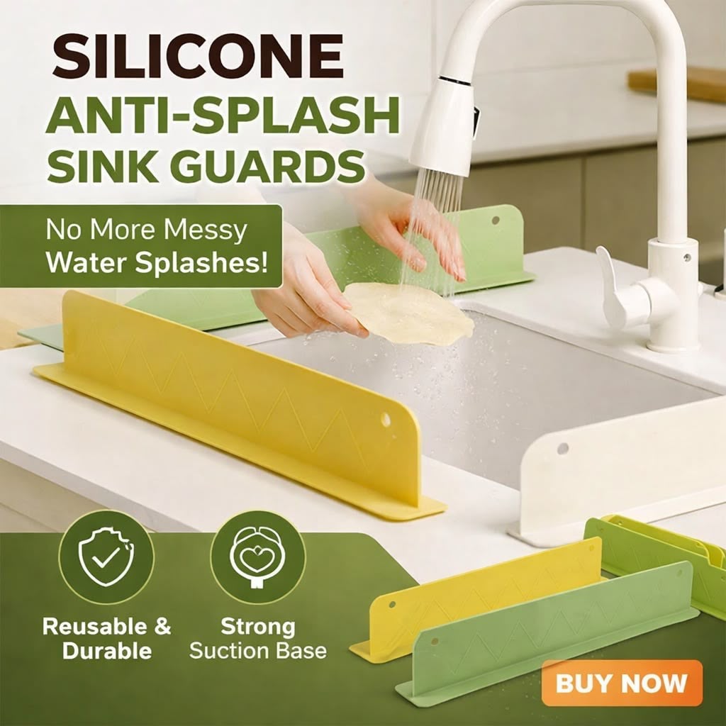 Kitchen Water Splash Guard