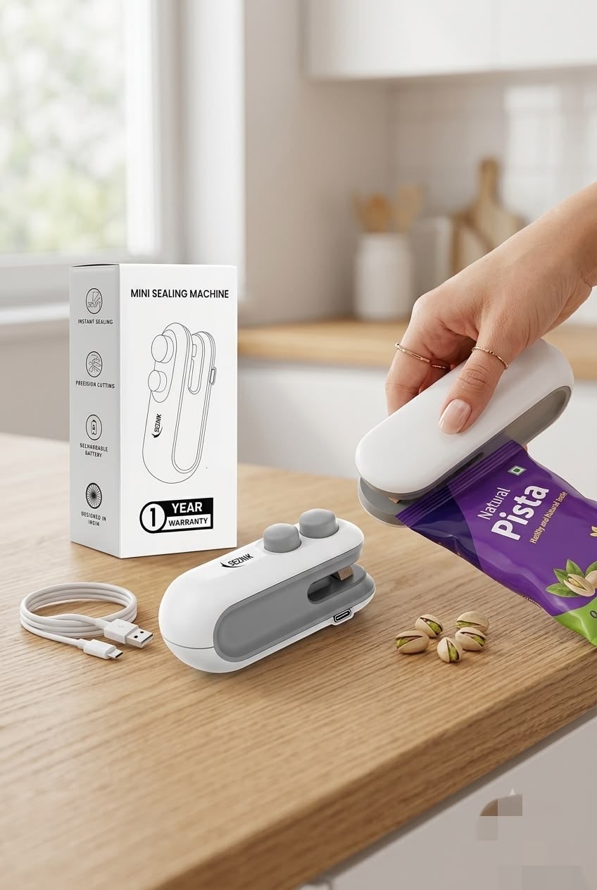 Portable Mini Sealing Machine 2 in 1