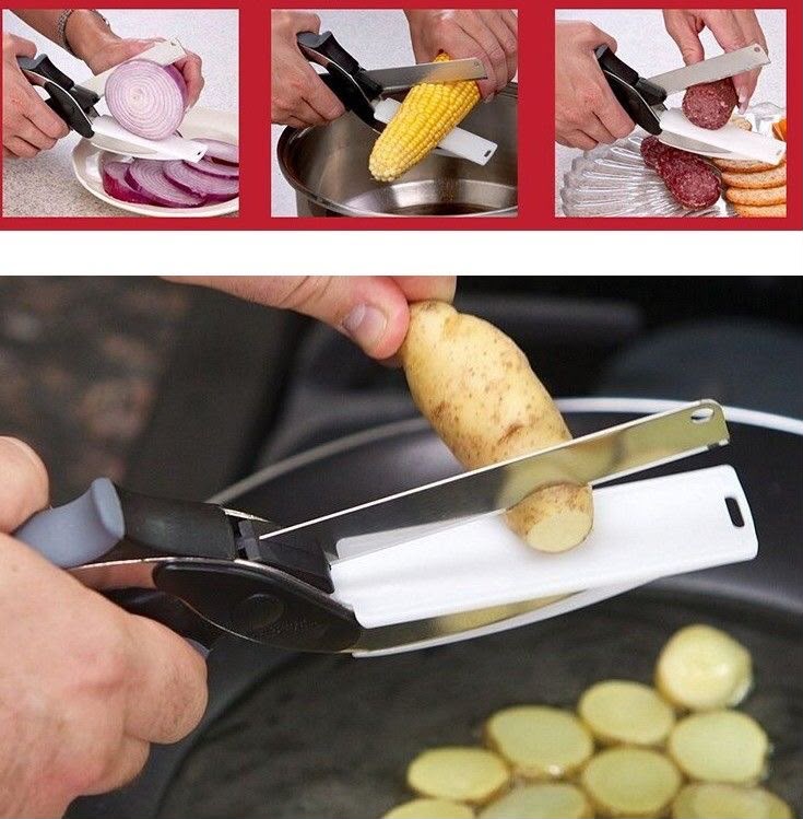 Cleaver Cutter - 2 in 1 Kitchen Knife